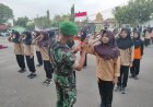 Koptu Jasiom Latih PBB Pelajar dari Tujuh Sekolah di Makodim 0603/Lebak